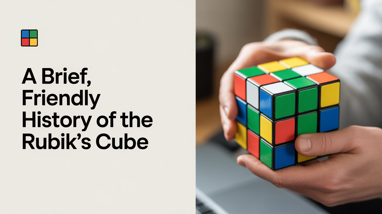 A Brief, Friendly History of the Rubik's Cube