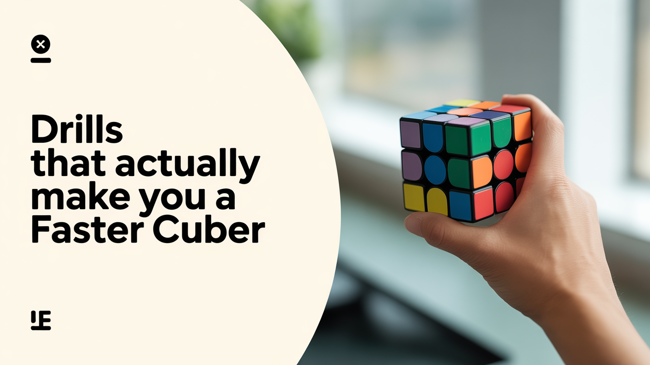 Drills That Actually Make You a Faster Cuber