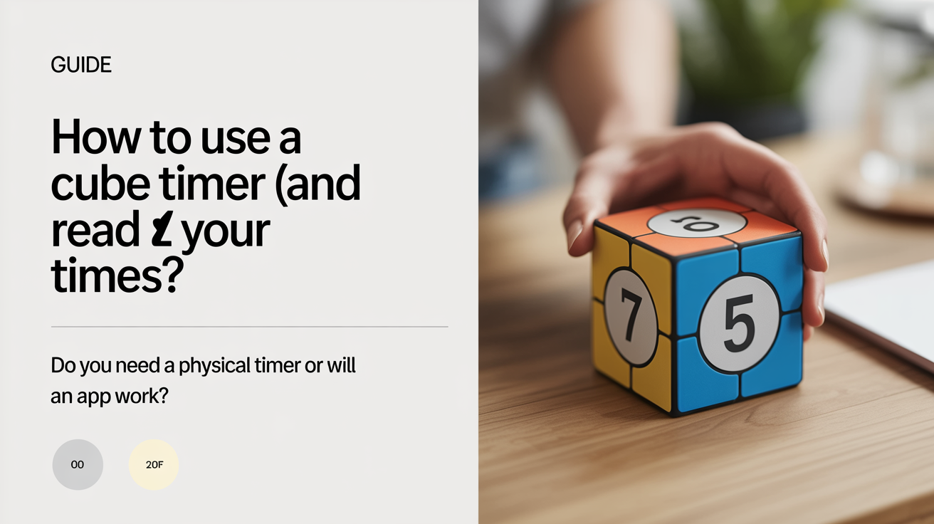 Do You Need a Physical Timer or Will an App Work?