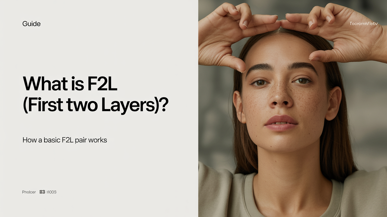 How a Basic F2L Pair Works